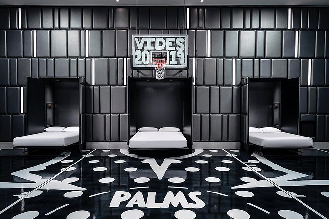 Palms Casino Resort Hardwood Suite Basketball Court Theme