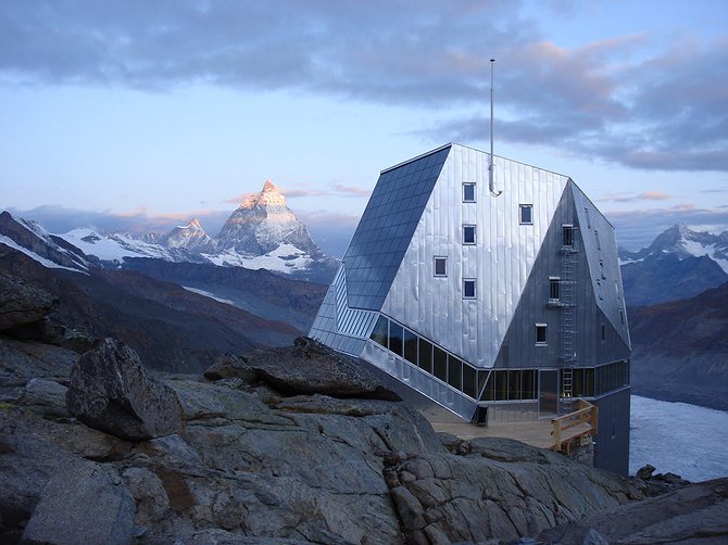 The New Monte Rosa Hut