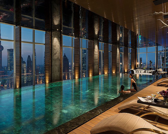 Four Seasons Shanghai pool