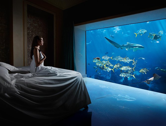 Atlantis The Palm Hotel Underwater Suite