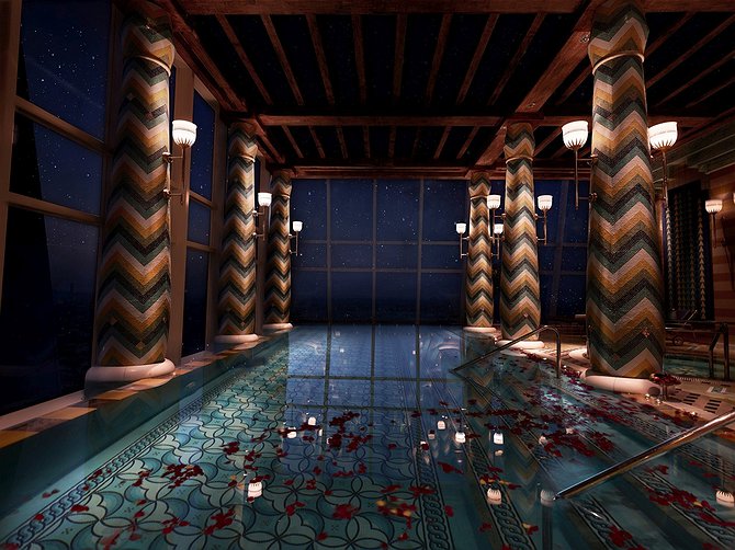 Burj Al Arab Indoor Swimming Pool