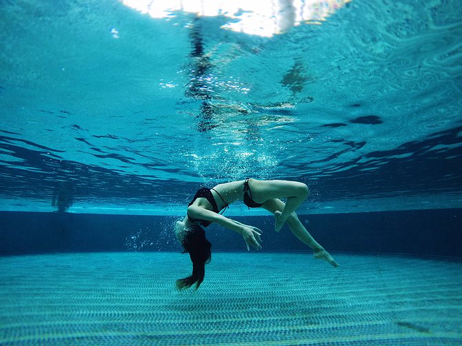 Altira Macau Hotel Pool Underwater Ballet