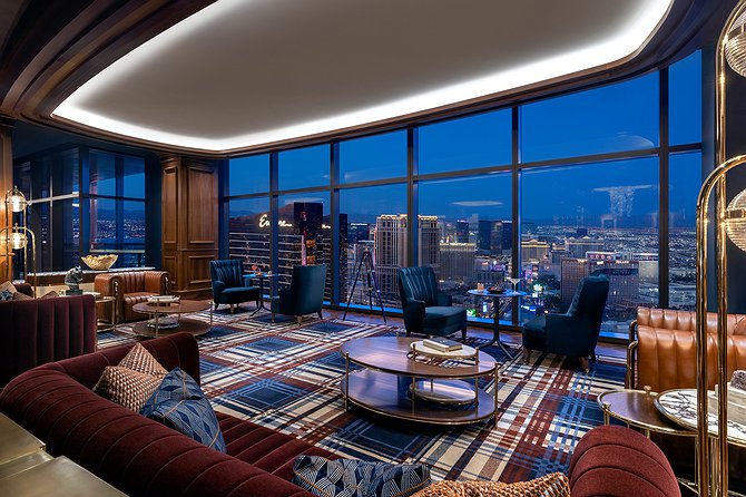 Conrad Las Vegas at Resorts World Living Room