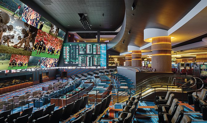 Circa Resort & Casino Indoor Colossal Screen