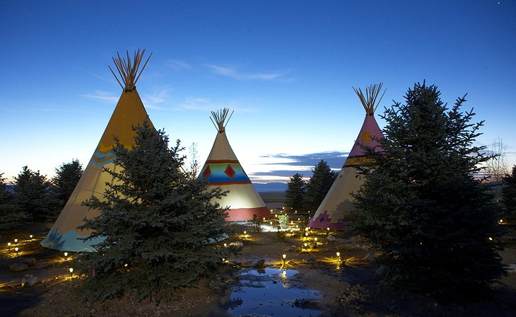 Mustang Monument Resort – Western-Style Ranch With Tipis and Cowboy Cottages