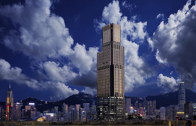 Rosewood Hong Kong Hotel Skyscraper