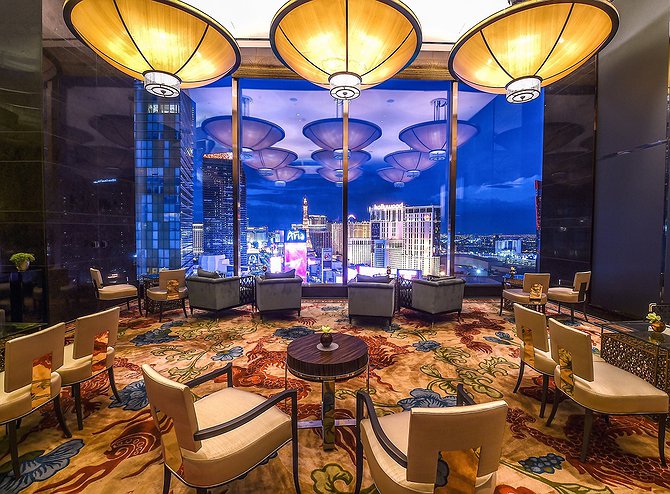 Waldorf Astoria Las Vegas Lounge On The 23rd Floor