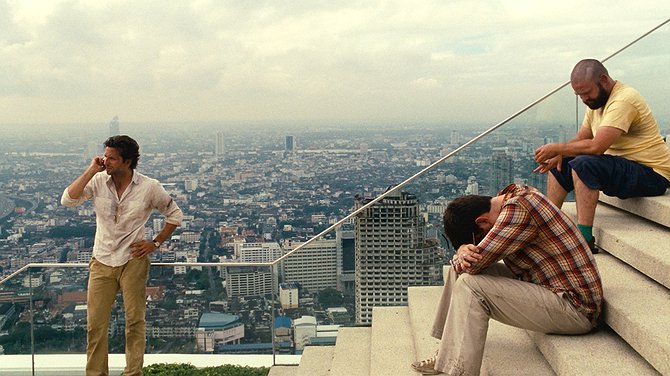 Lebua at State Tower hotel rooftop in The Hangover 2