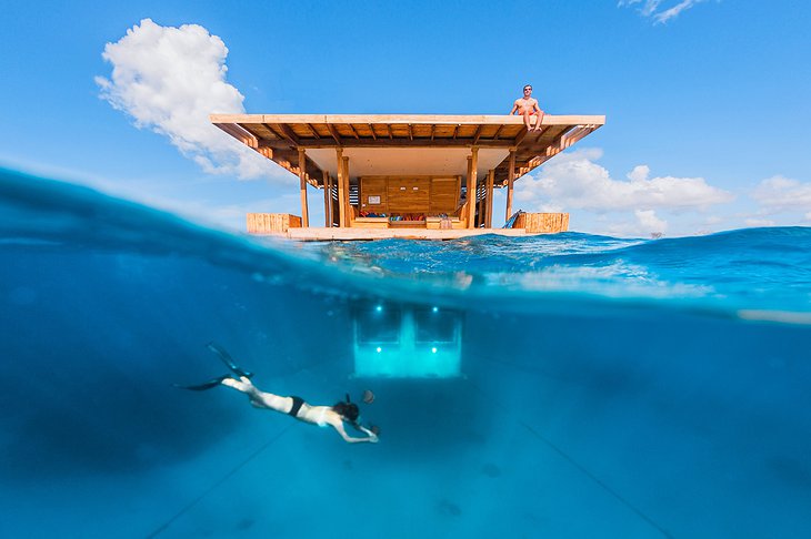 The Manta Resort – Underwater Sea Room In Zanzibar