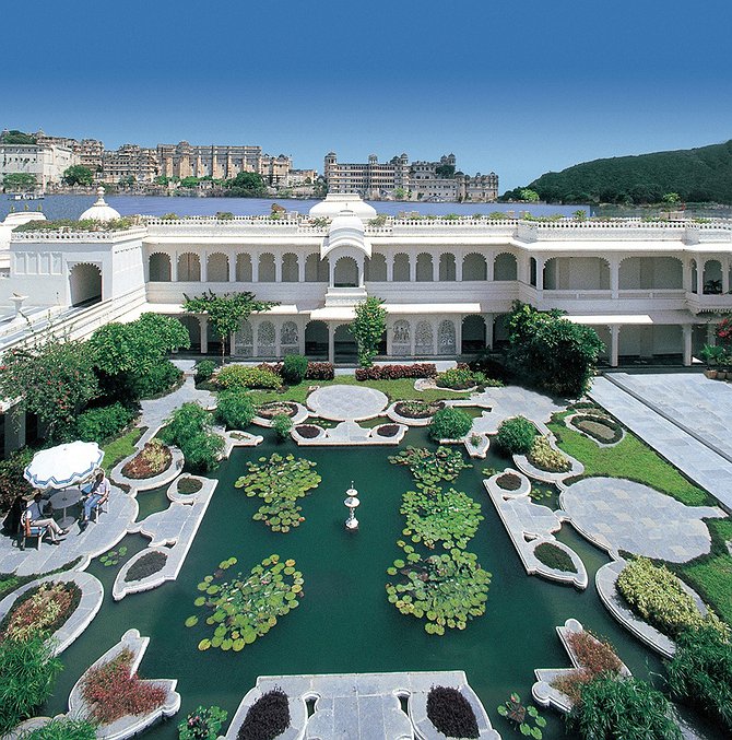 Lake Palace hotel in Udaipur, India