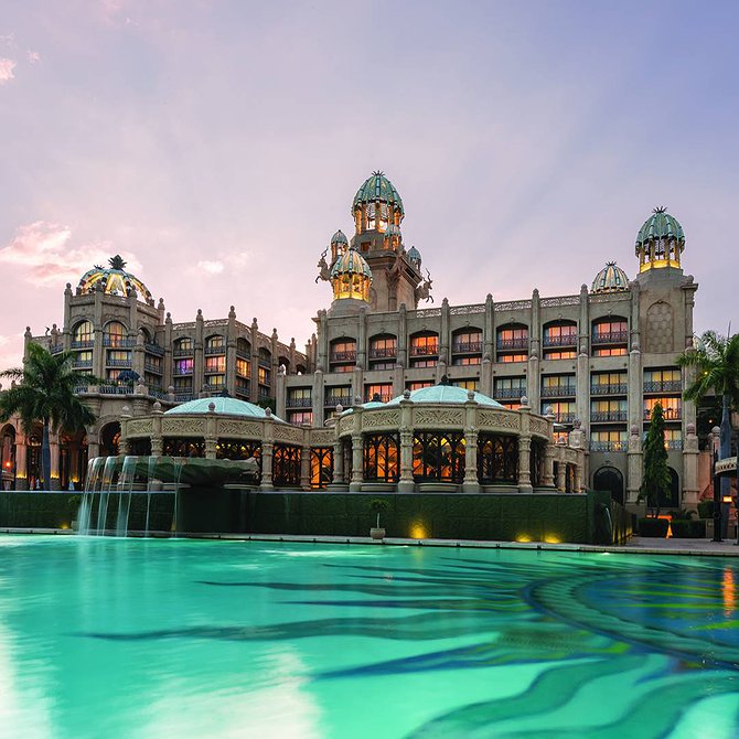 The Palace of the Lost City Olympic-sized swimming pool