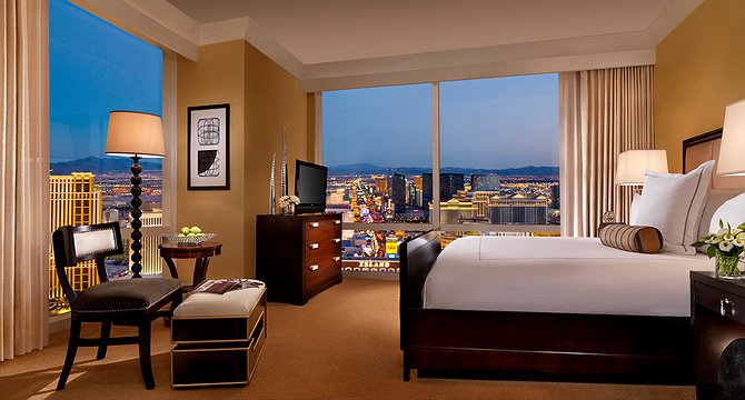 Trump International Hotel Las Vegas Bedroom