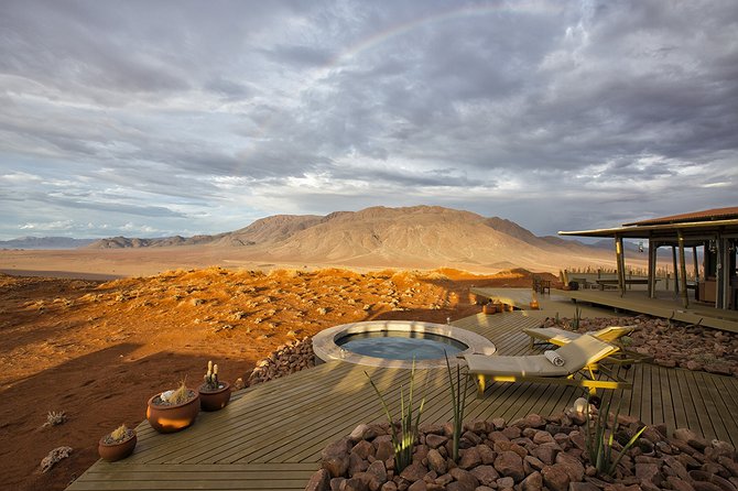 Wolwedans Dunes Lodge Private Terrace With Plunge Pool