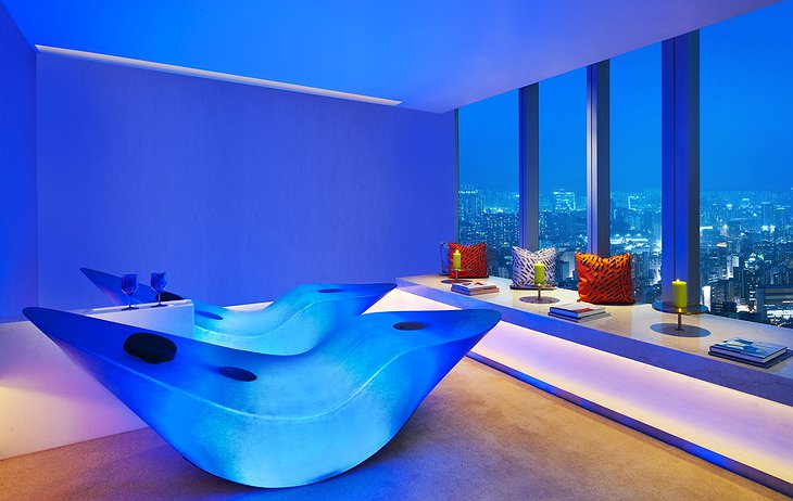 W Hong Kong Hotel Futuristic Design