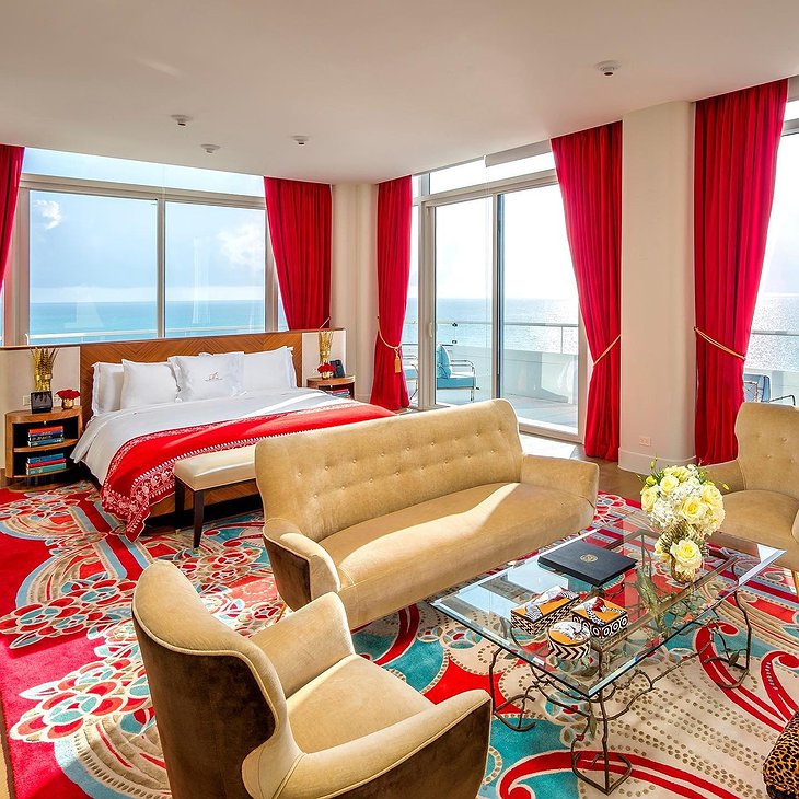 The Penthouse Suite Bedroom - Faena Hotel