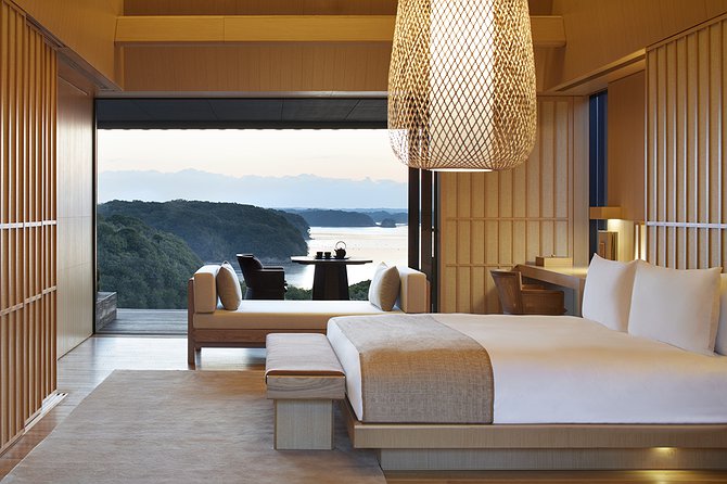 Amanemu Suite Overlooking Japan's Ago Bay