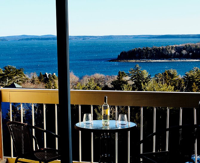 Atlantic Eyrie Lodge Deluxe Suite Balcony Overlooking The Atlantic Ocean