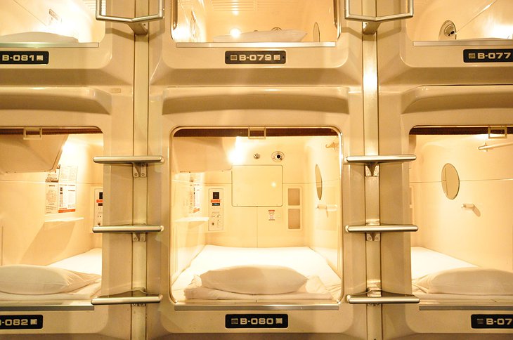 Capsule Hotel Asahi Plaza Shinsaibashi Room