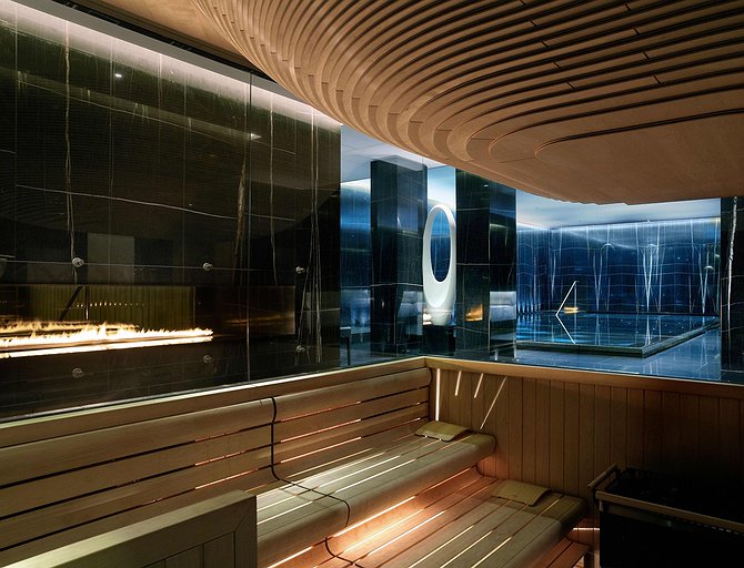 Corinthia Hotel London Ultramodern Spa Sauna