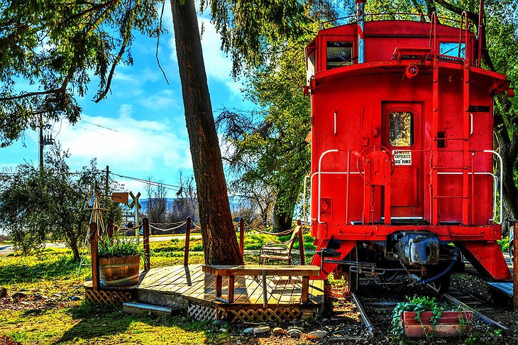 Featherbed Railroad Bed And Breakfast Train Caboose