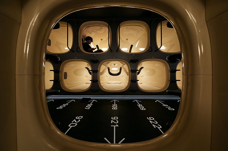 Nine Hours Nagoya Station Capsule Hotel
