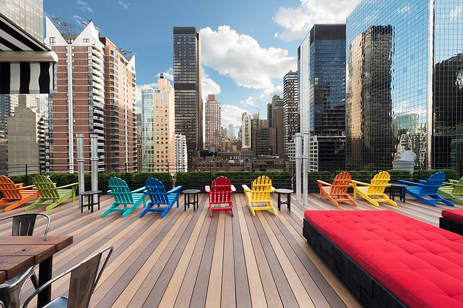 Pod Hotel New York Rooftop Terrace