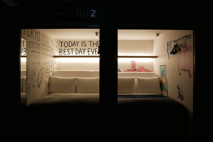The Millennials Shibuya Capsule Room