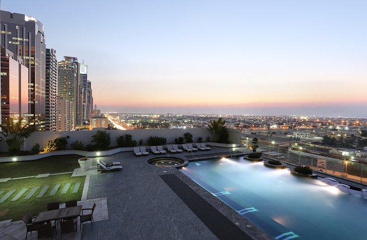 The Tower Plaza Hotel Dubai Pool