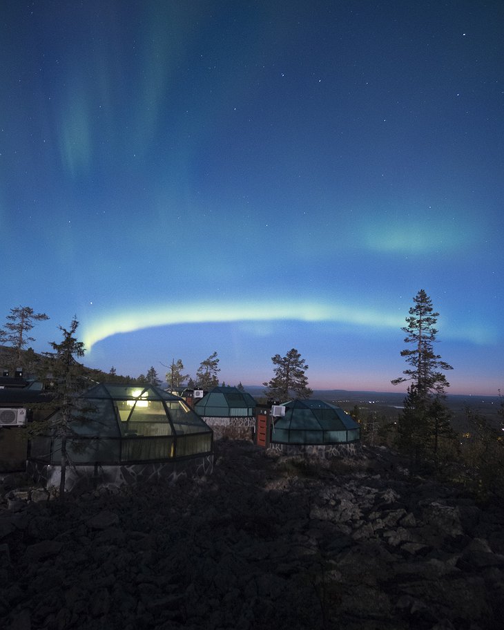 Lapland Northern Lights at Levi