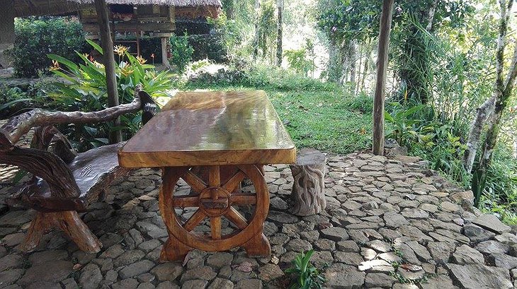 Native Village Inn Philippines wooden furniture