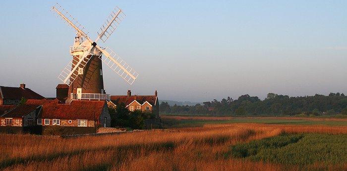 Cley Windmill - 18th Century Renovated Windmill