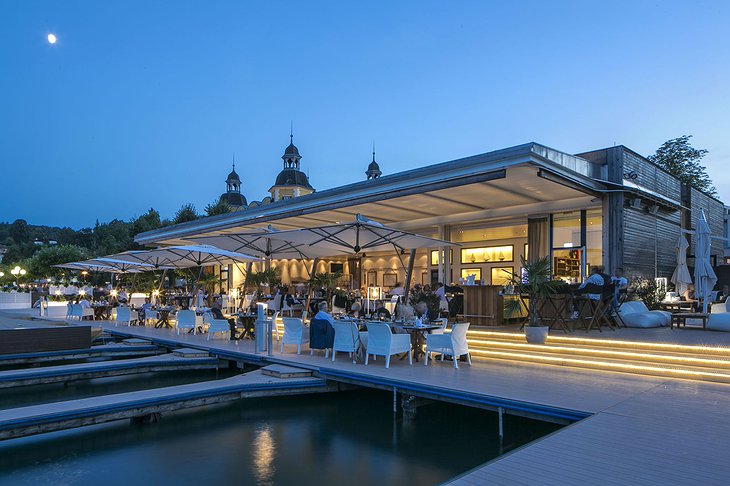 Falkensteiner Schlosshotel Velden terrace dining