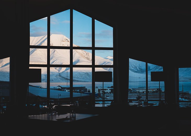 Radisson Blu Polar Hotel Restaurant Nansen Arctic View