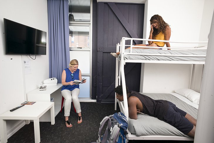 Railway Square YHA Family Room Carriage Interior