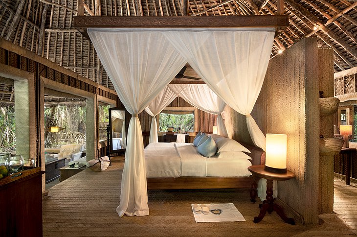 andBeyond Mnemba Island suite interior