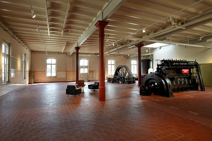 Former brewery museum inside the B2 Boutique Hotel