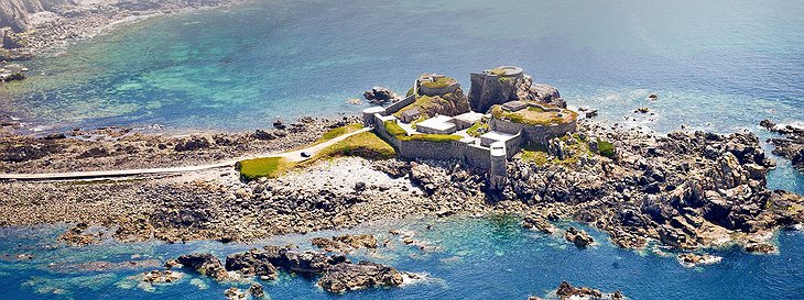 Fort Clonque aerial