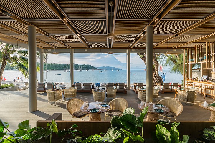 Meliá Koh Samui Resort Breeza Beach Club Terrace Overlooking The Sea