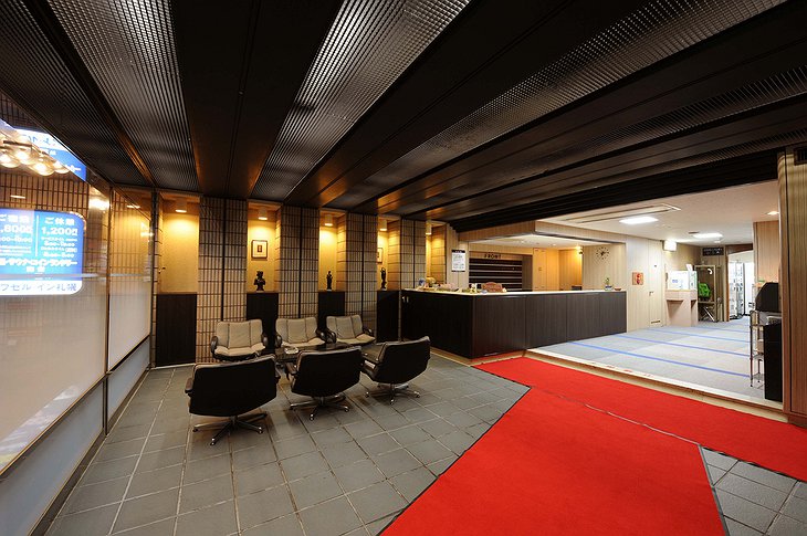 Capsule Inn Sapporo lobby