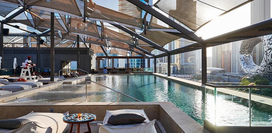 25hours Hotel Dubai One Central - Themed Rooms & Futuristic Rooftop Pool
