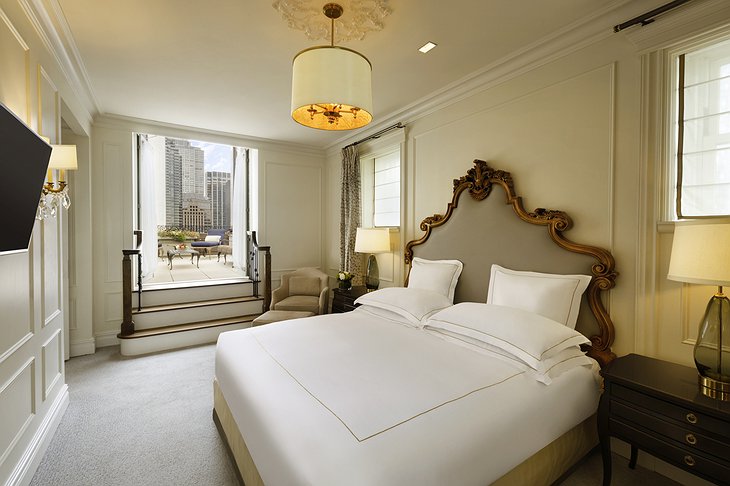 The Plaza Hotel Guest Room With Private Balcony