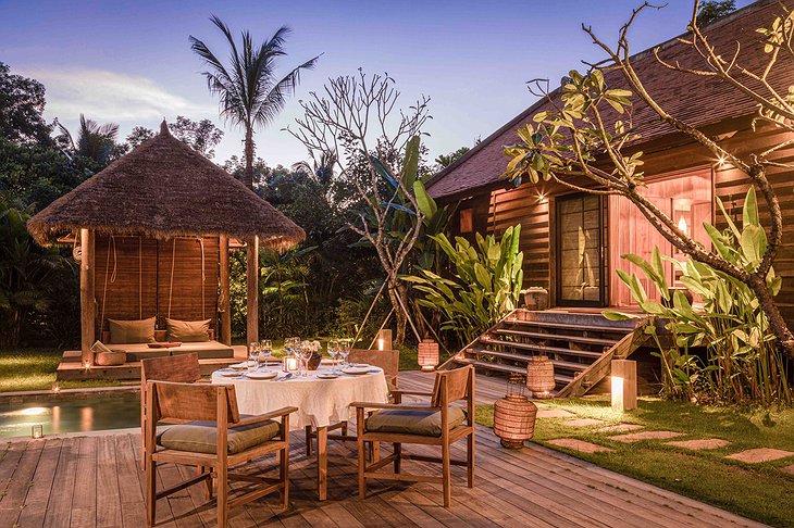 Zannier Hotels Phum Baitang Private Garden Dinner