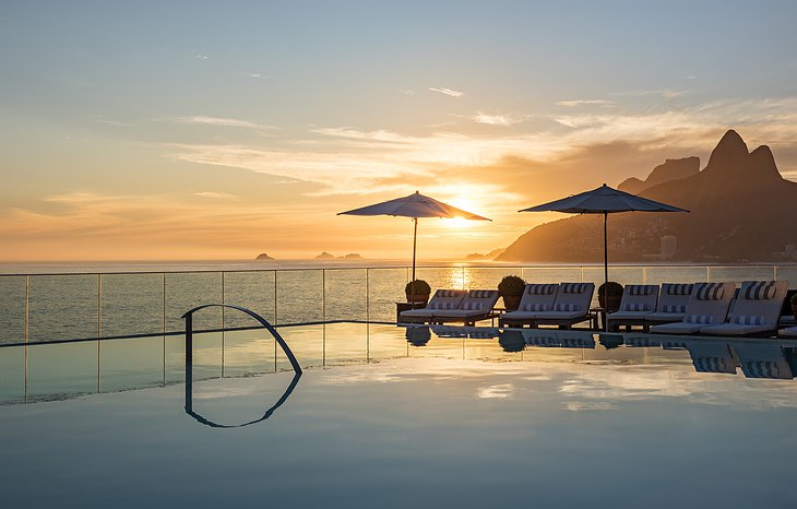 Hotel Fasano Rio de Janeiro Pool Panorama