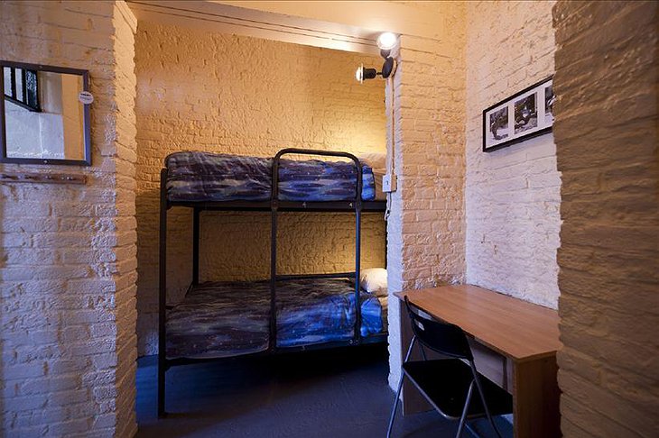 Ottawa Jail Hostel dorm room