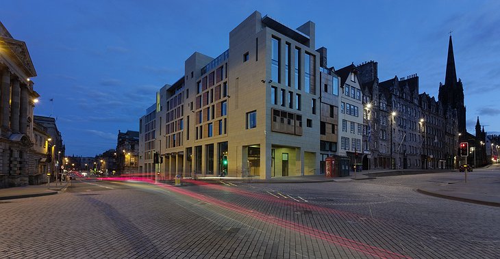 Royal Mile Edinburgh Hotel Building
