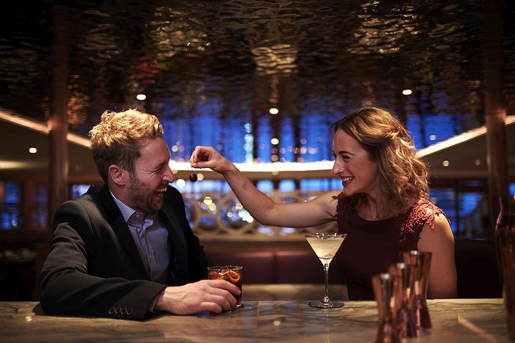 Couple at the Lighthouse Bar