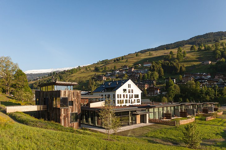 Wiesergut Hotel in summer