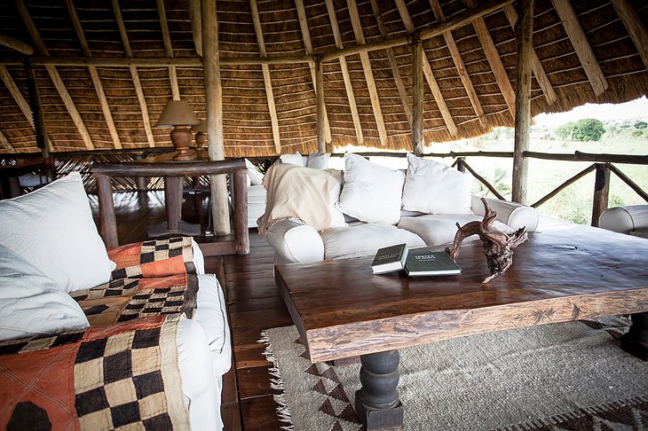 Apoka Safari Lodge Sitting Room