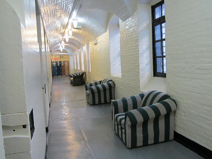 Ottawa Jail Hostel jail corridor