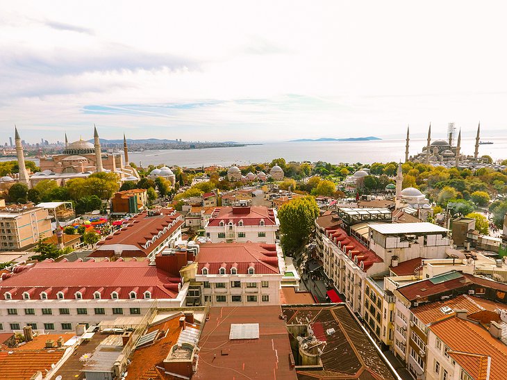 Istanbul Bird-Eye Panorama
